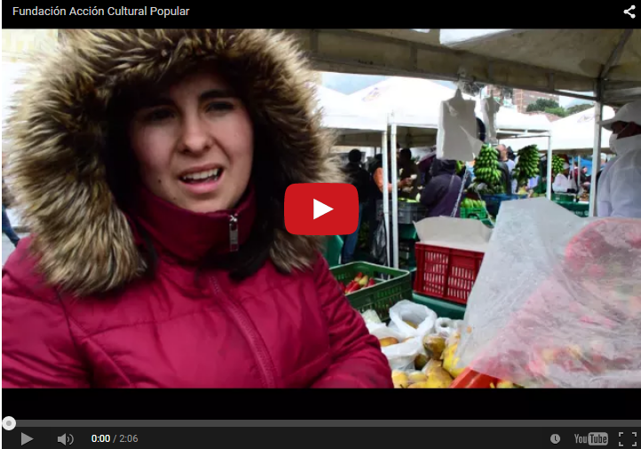 Video- Campesinos contestaron por qué es importante el Mercado Campesino