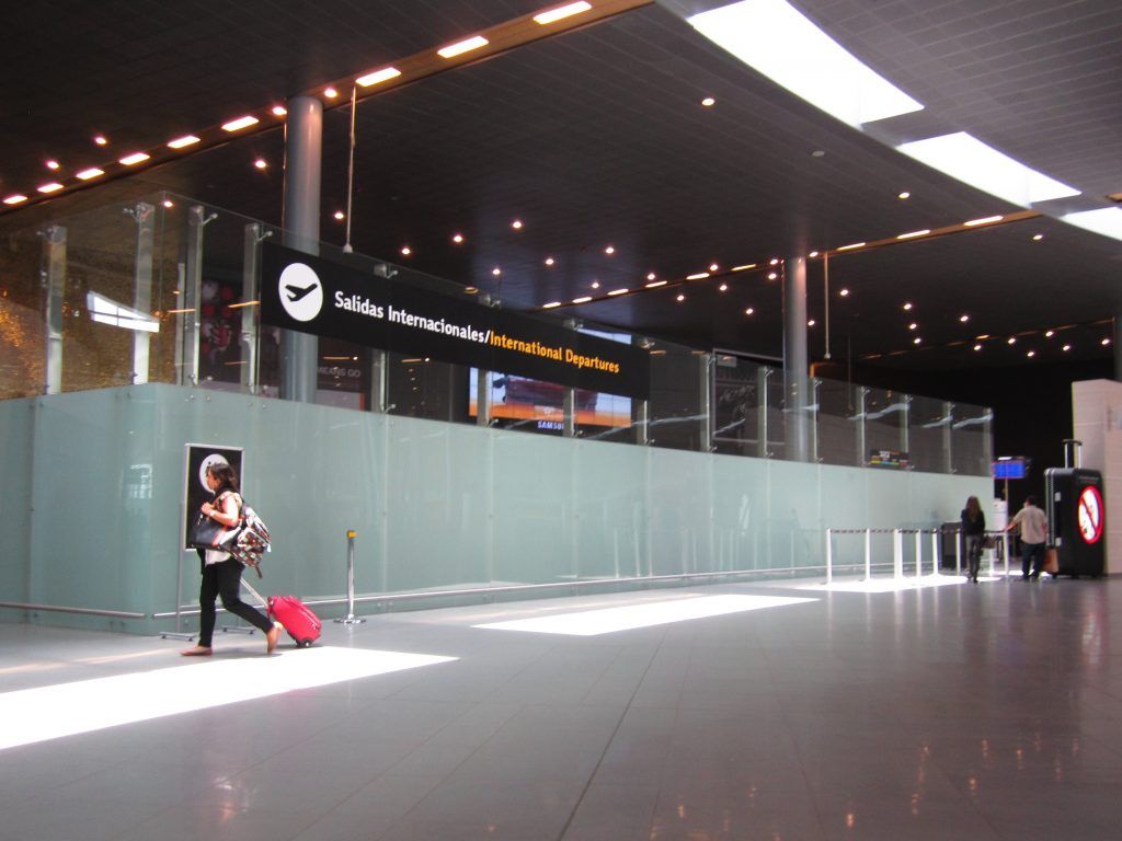 Aeropuerto internacional El Dorado, Bogotá. 