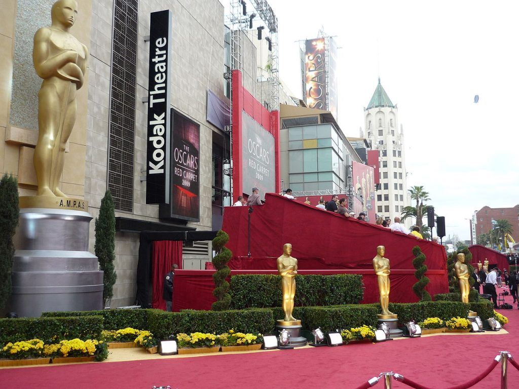 Teatro Kodak, lugar donde se llevó a cabo al entrega de los premios Oscar. Los ángeles, Estados Unidos. 