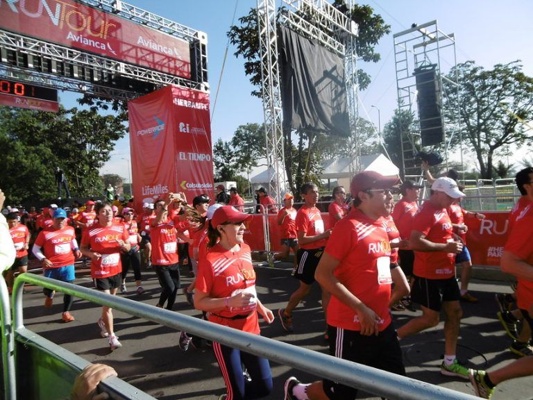 Carrera RunTour Avianca promueve vida saludable