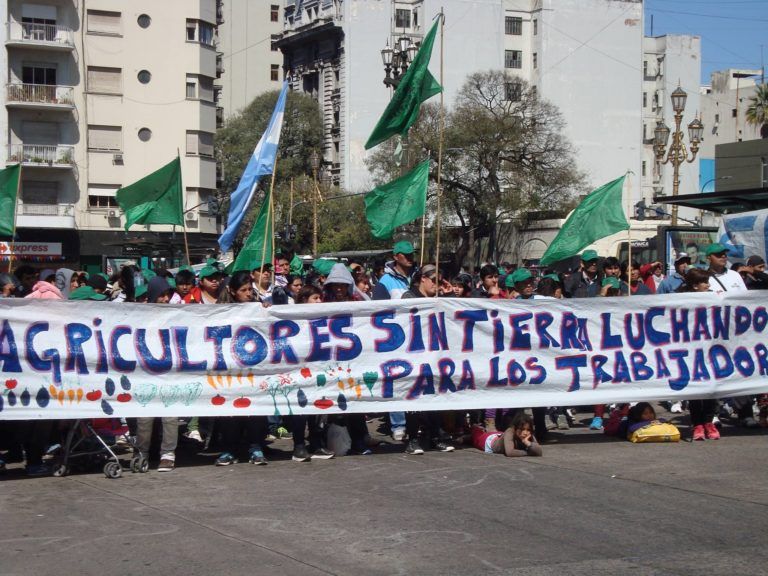 Crisis de pequeños agricultores en Argentina