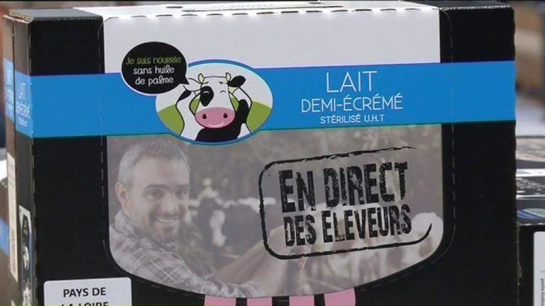 Lecheros franceses lanzan su propia marca