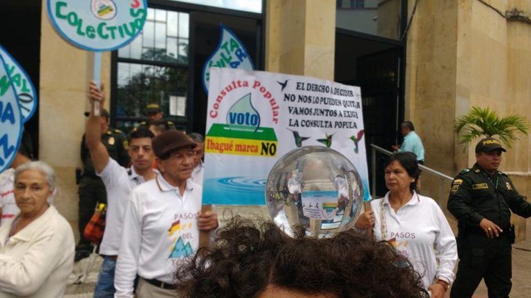 Nueva fecha para consulta popular minera en Ibagué