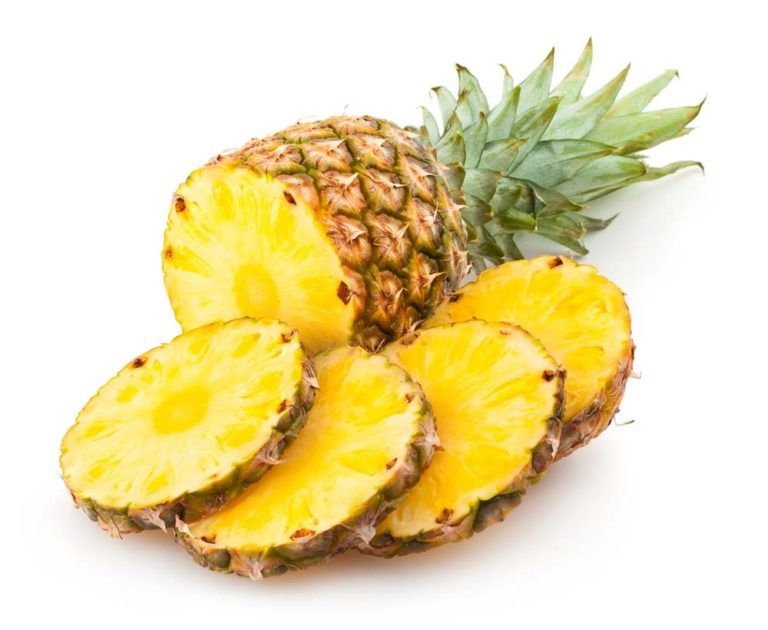 Cosecha de la piña gold