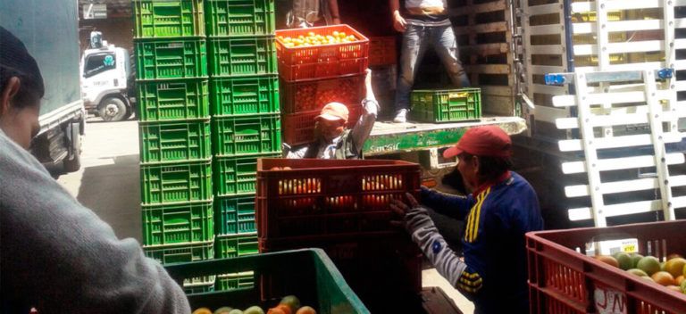 Aumento en el ingreso de alimentos a Corabastos