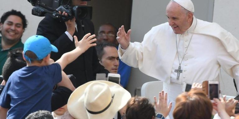 El mural del Papa Francisco