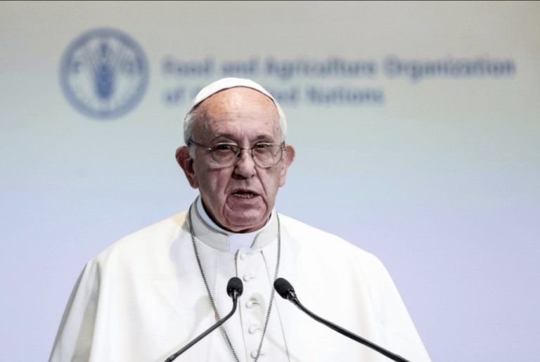 «Dejemos de tratar el hambre como una enfermedad incurable» Papa Francisco