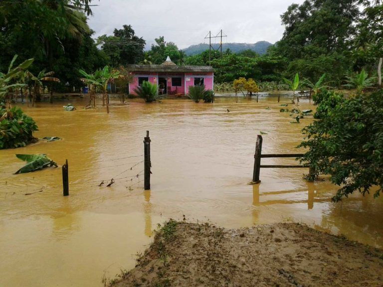Fuertes lluvias hicieron desbordar el río Sinú en Córdoba