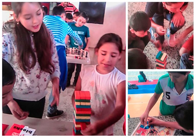 Niños hablaron de valores cívicos y democráticos a través del juego
