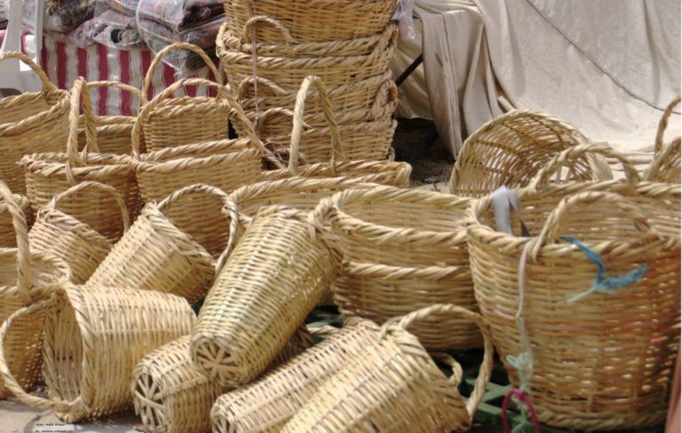 Artesanía campesina con mimbre, manifestación de saberes ancestrales