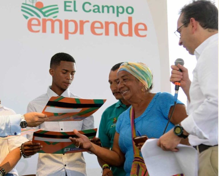 El proyecto que busca impulsar los emprendimientos del campo colombiano