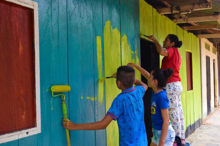 Puerto Betania, Caquetá se viste de colores de paz