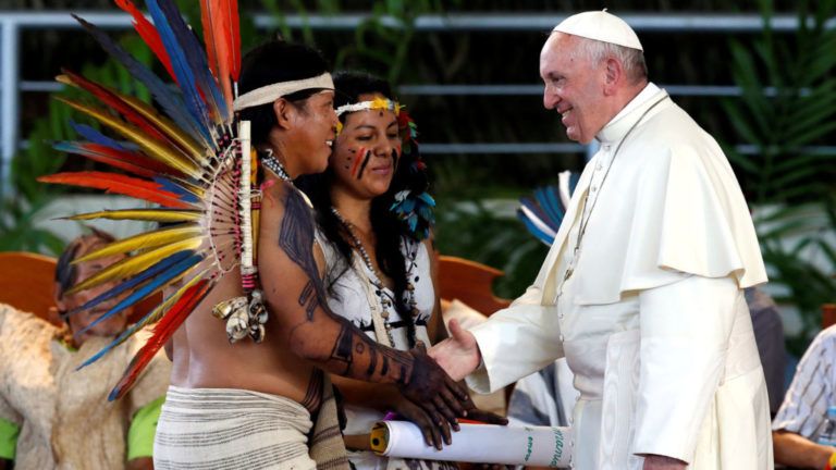 El Papa Francisco inaugura el Sínodo por el Amazonas
