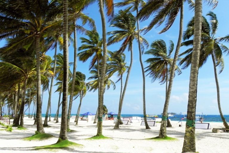 La playa Johnny Cay, galardonada por su sostenibilidad ambiental