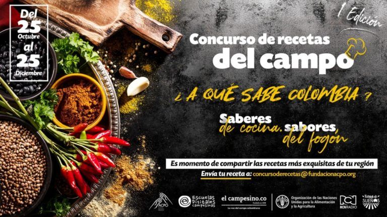 ¿A qué sabe Colombia? Un concurso de recetas, saberes y sabores