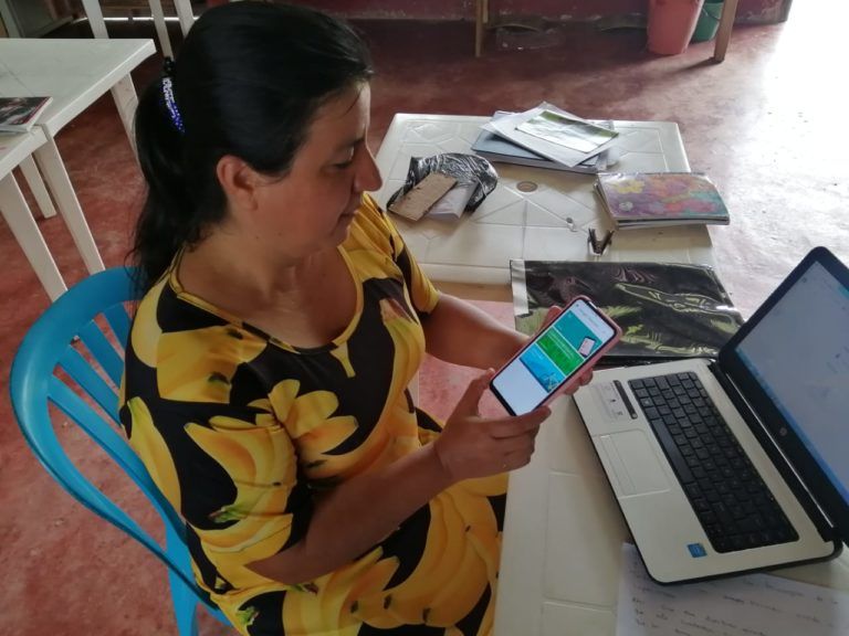 En La chipa, Caquetá, la comunidad aceptó el reto de la educación digital