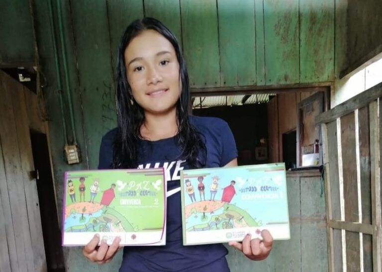 “Me hace feliz el Proyecto Pescado para el desarrollo”, sentimiento de estudiante caqueteña
