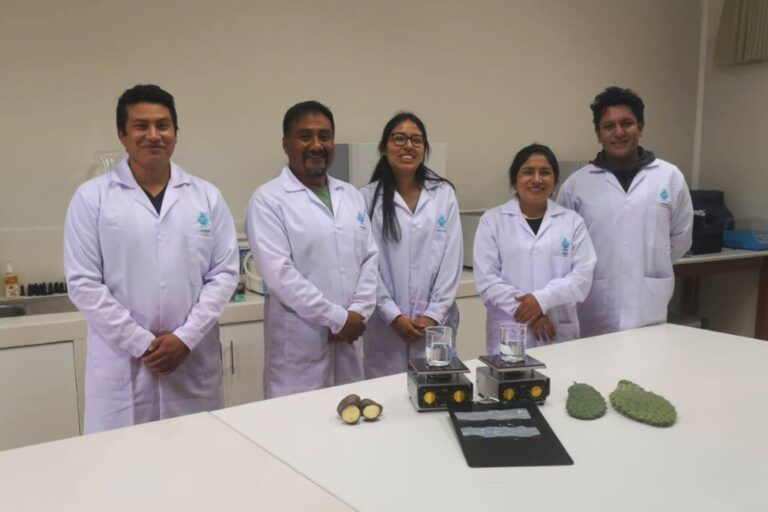 Con papa y nopal limpian fuentes de agua contaminadas en Perú