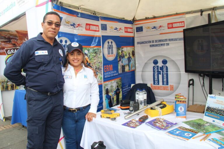 HUMANICEMOS DH, compromiso de paz por un territorio libre de minas