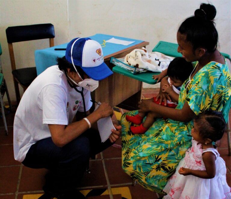 Super Brigada llegó a La Guajira por la salud del pueblo wayúu