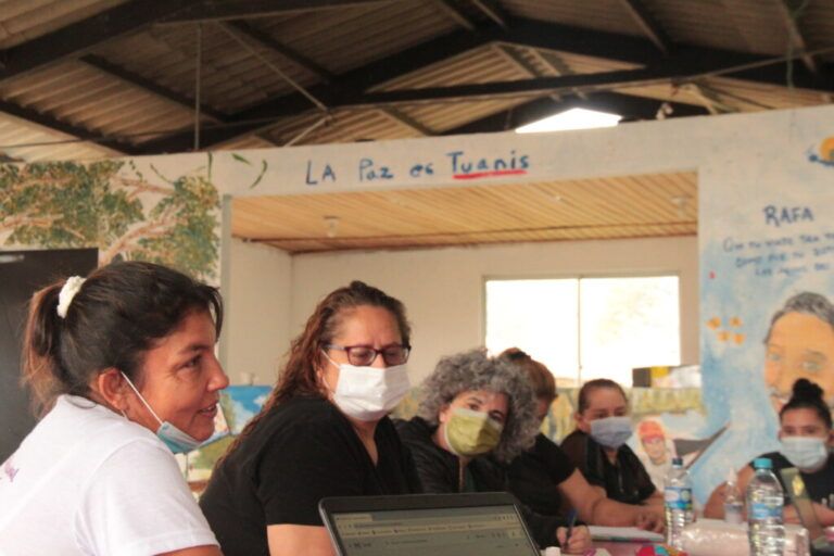 Del escritorio al territorio, visita de  diálogo con mujeres reincorporadas