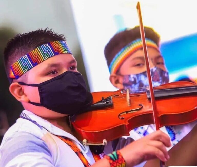 Filarmónica Embera Chamí, primera orquesta indígena de Colombia