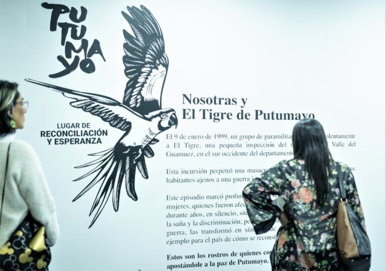 Los rostros de la paz de Putumayo llegan a Bogotá