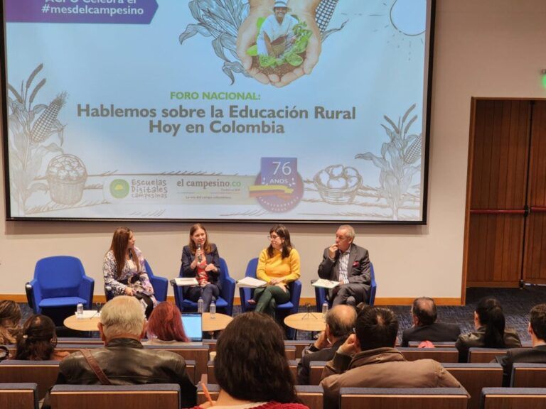 «Hablemos de educación Rural hoy en Colombia»: Un impulso hacia la inclusión y el desarrollo de las zonas rurales del país.