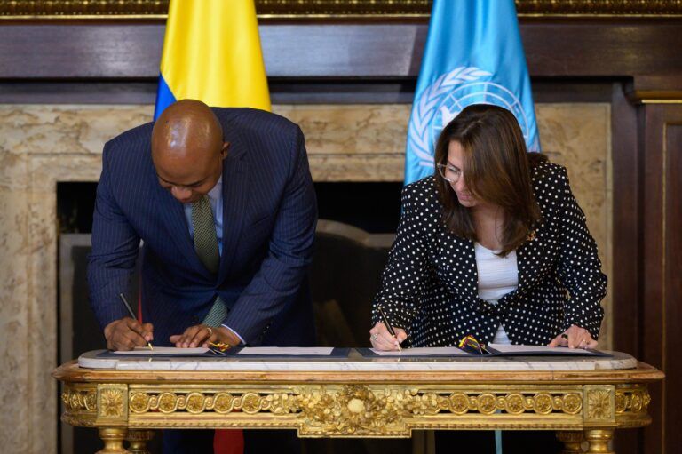 El Gobierno de Colombia y las Naciones Unidas firman el Marco de Cooperación para el Desarrollo Sostenible 2024-2027